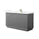 Option Dark Gray / Giotto Quartz Top / Satin Bronze