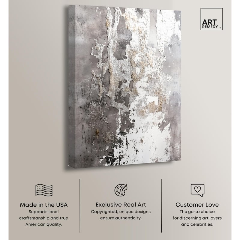 Rusted Echo II Canvas by Art Remedy, Gallery Wrapped