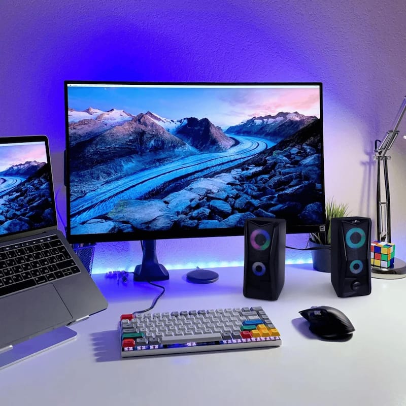 beFree Sound Dual Computer Gaming Speakers