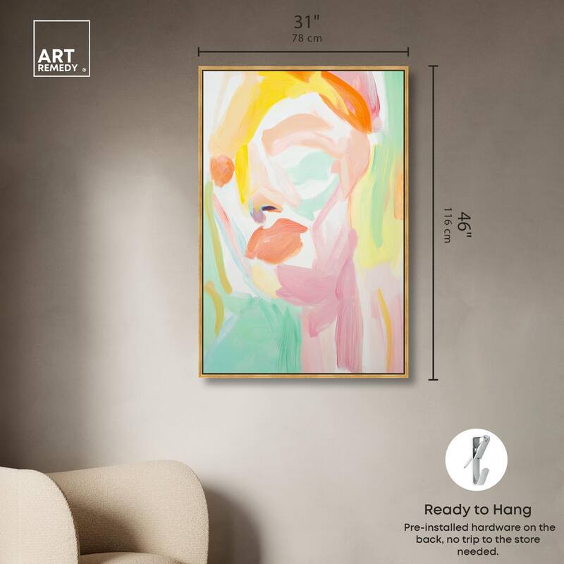 Hues of Emotion I Canvas by Art Remedy
