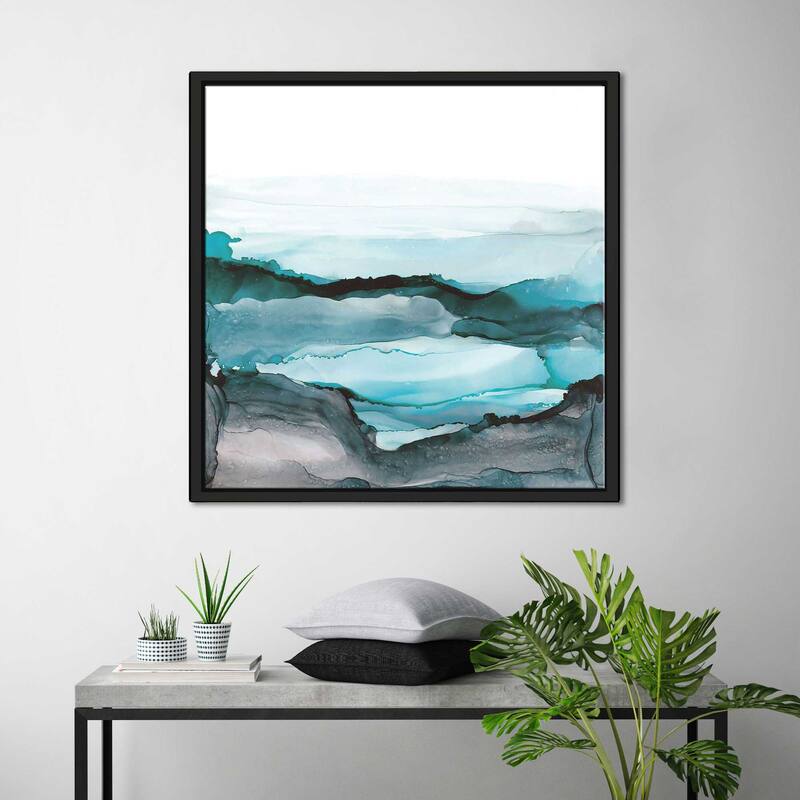 "Aquascape II" Print on Floating Canvas