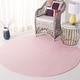 preview thumbnail 8 of 92, SAFAVIEH Faux Rabbit Fur Machine Washable Slip Resistant Nanami Rug