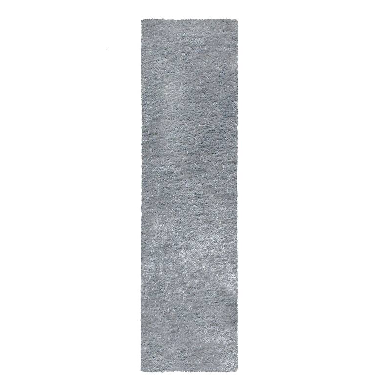 Superior Hand-tufted Plush Solid Shag Indoor Area Rug
