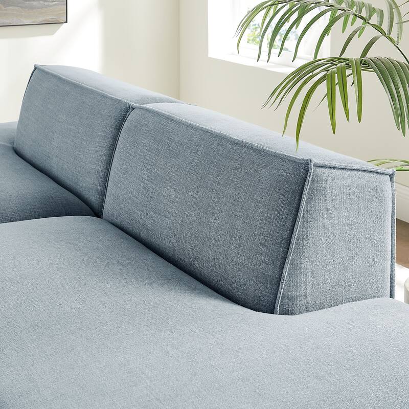 Restore 2-Piece Performance Fabric Upholstered Modular Loveseat