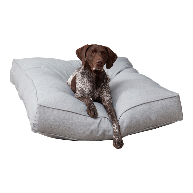 Happy Hounds Casey Rectangle Indoor/Outdoor Dog Bed - Large (48"x36") - Heather