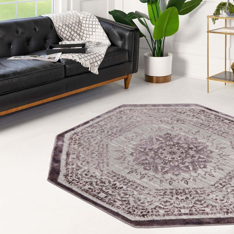Country & Floral Cadence Collection Area Rug