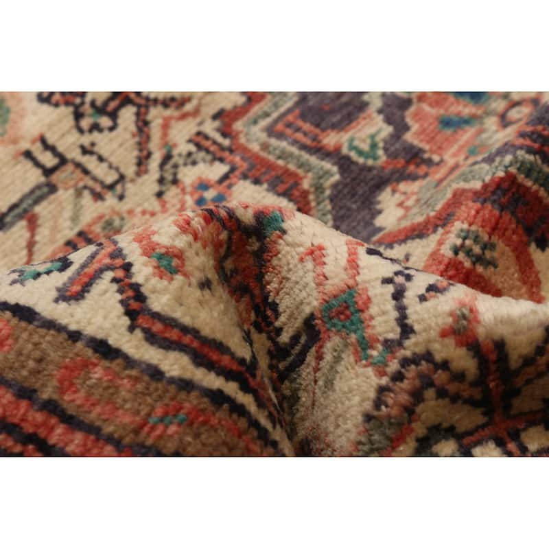 ECARPETGALLERY Hand-knotted Andelz Cream Wool Rug - 3'7 x 10'4