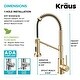 Thumbnail 115, Kraus Bolden 2-Function 1-Handle Commercial Pulldown Kitchen Faucet. Changes active main hero.