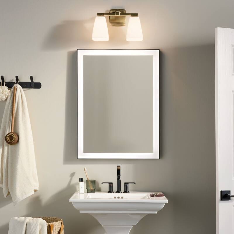 Kichler 55215 Marant 2 Light 14" Wide Vanity Light with Opal Glass