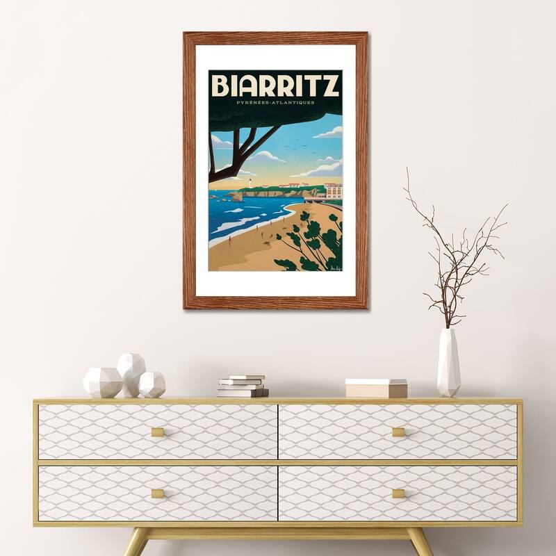 iCanvas "Biarritz" by IdeaStorm Studios