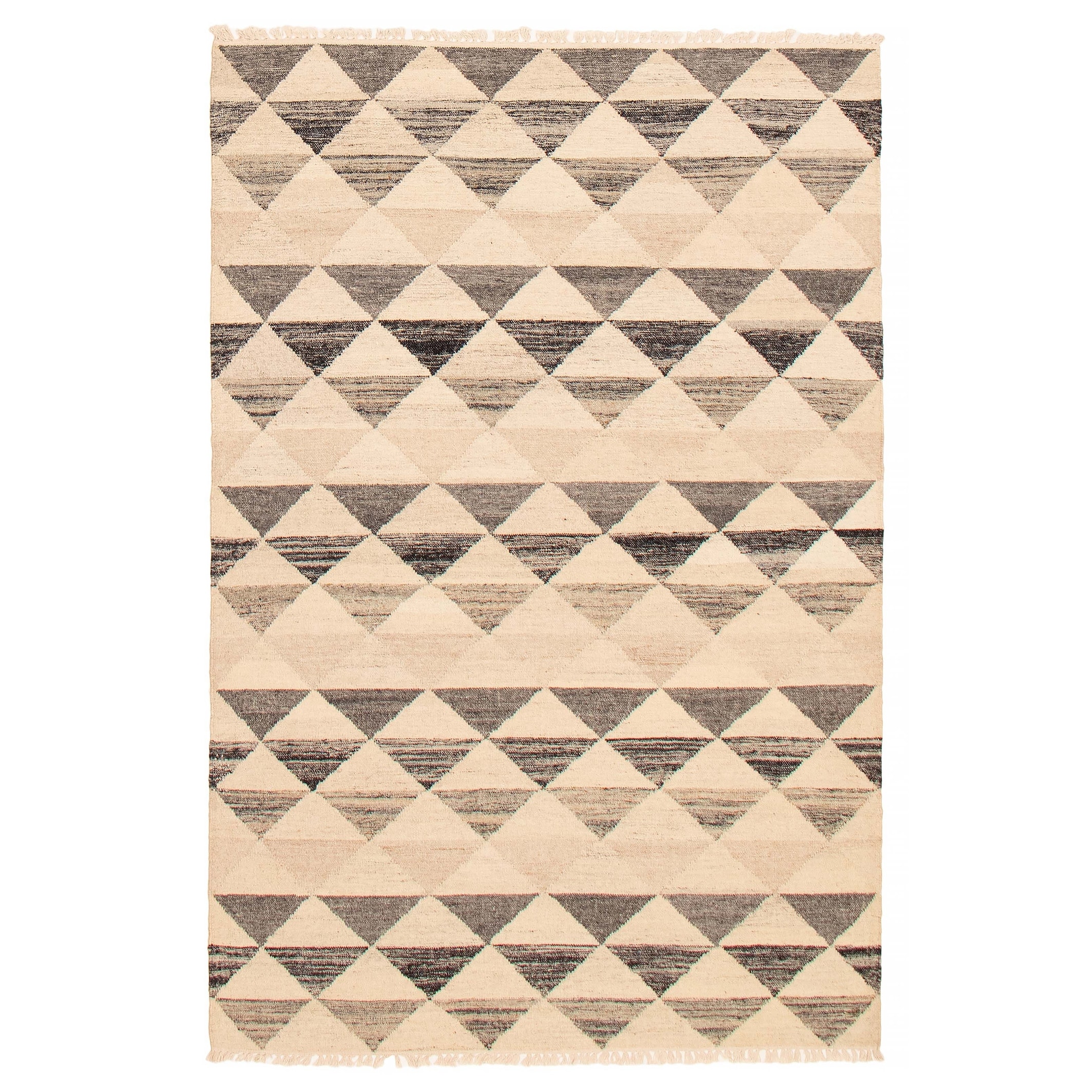 Ankara FW Cream Kilim 5'1" x 7'9" - 5'1 x 7'9