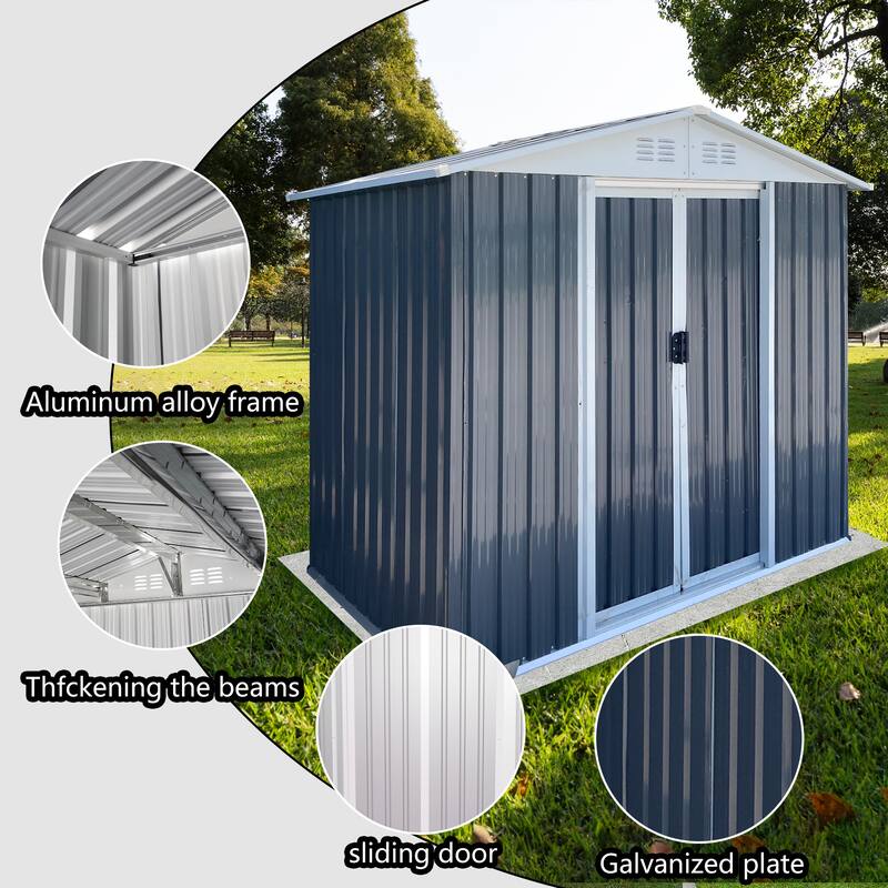 6FTx4FT Outdoor Storage Shed