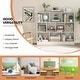 preview thumbnail 16 of 18, Costway 10-Cube Bookcase for Kids 41"Wooden Toy Storage Organizer for - See Details