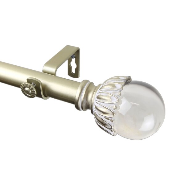 Shop Rod Desyne Pixie Curtain Rod 120 170 Inch Light
