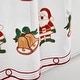 preview thumbnail 19 of 20, Deconovo Embroidered Christmas Sheer Window Curtains 2 Panels