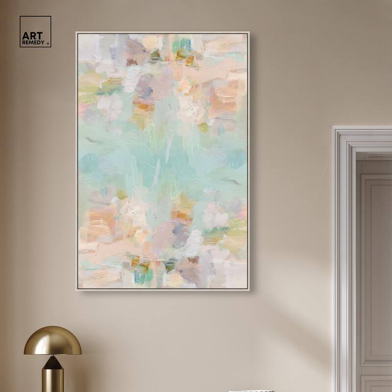 Expressive Swirls Canvas by Art Remedy