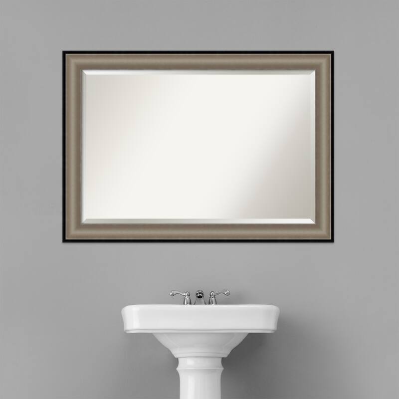 Beveled Bathroom Wall Mirror - Imperial Frame
