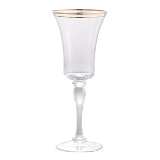 Better Homes & Gardens Clear Flared White Wine Glass with Stem, 4 Pack