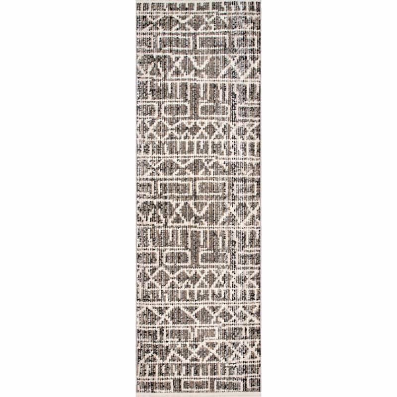 Nuloom Bedford Banded Tribal Area Rug