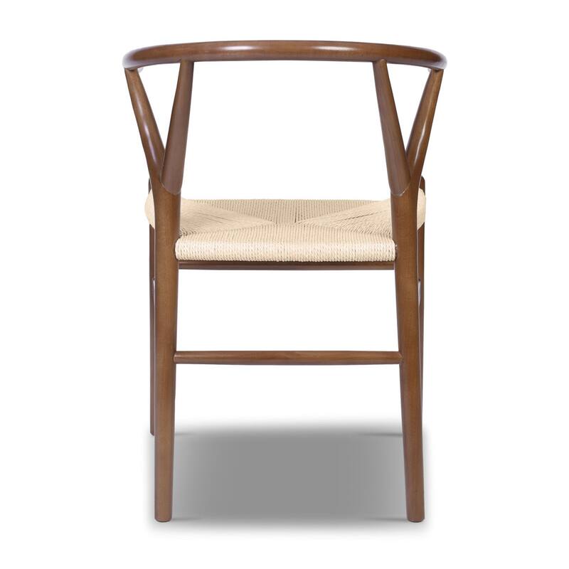 Edgemod Olsen Handwoven Cord Weave Dining Chair (set of 2)