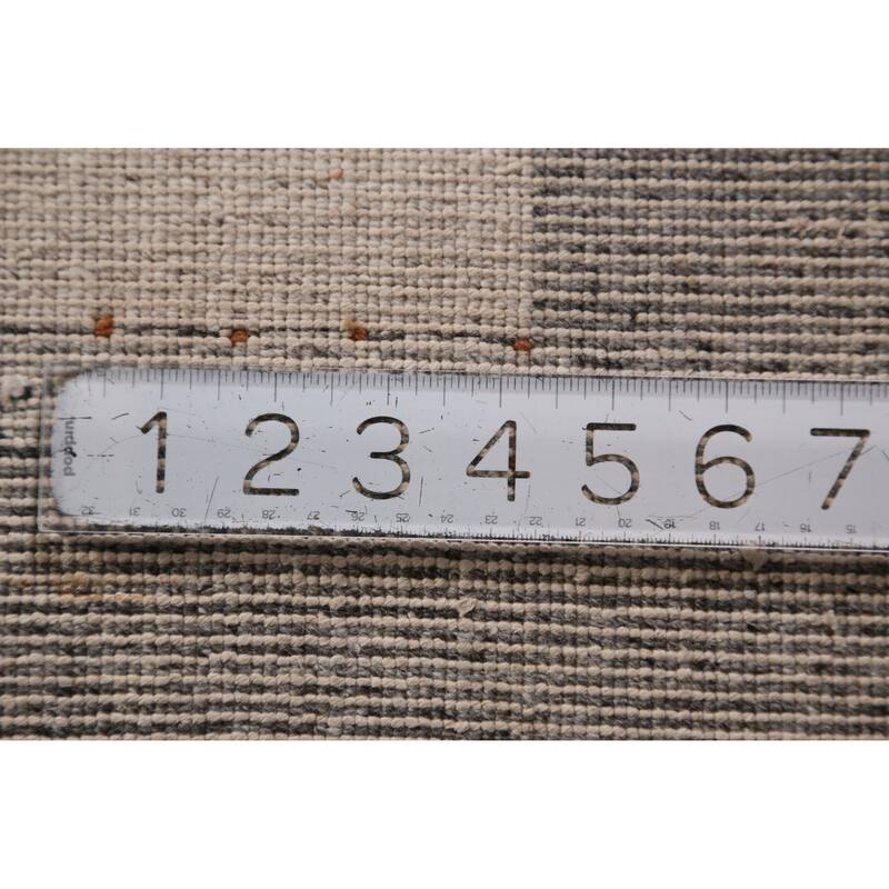 Bege Tribal Gabbeh Indian Area Rug Handmade Wool Carpet - 5'3" x 7'7"