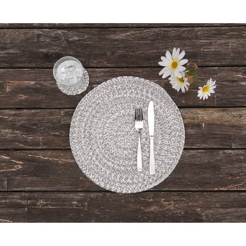 Braided Round Placemats Sets of 6 Collection