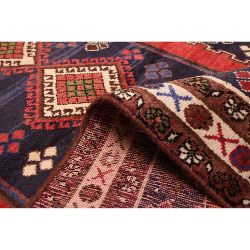 ECARPETGALLERY Hand-knotted Konya Anatolian Dark Navy Wool Rug - 3'3 x 7'7