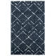 preview thumbnail 142 of 154, SAFAVIEH Arizona Shag Nevada 1.2-inch Thick Rug 3'2" x 5' - Slate Blue/Ivory