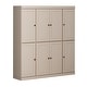 preview thumbnail 12 of 57, Palace Imports 65" 100% Solid Wood Shaker Pantry Cabinet