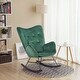 preview thumbnail 2 of 46, Carson Carrington Mid-century Modern Velvet Rocker Accent Chair