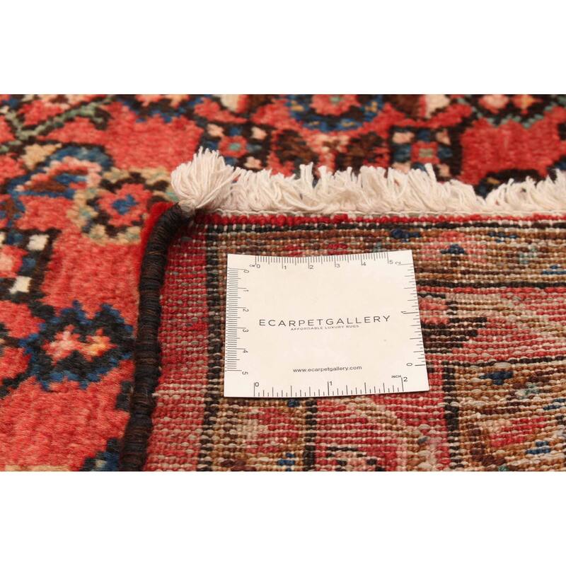 ECARPETGALLERY Hand-knotted Andelz Red Wool Rug - 2'9 x 10'3