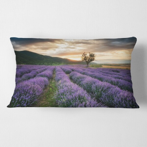 Lavender deals throw pillows