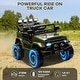 preview thumbnail 3 of 39, 12V Kids Ride on Truck, Ride on Jeep Car with Remote Control