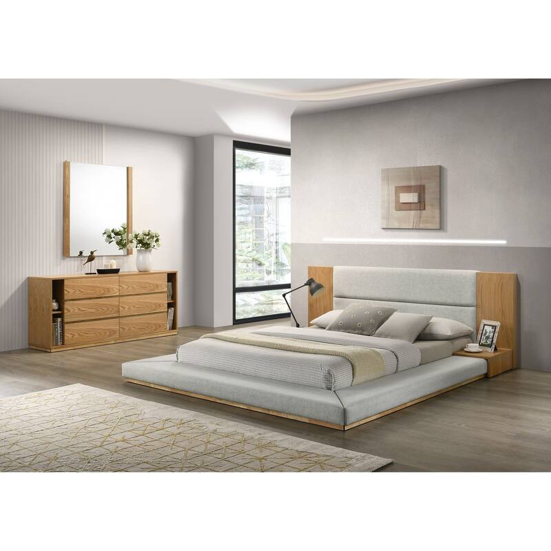 Nova Domus Jagger Modern Natural Oak Bed