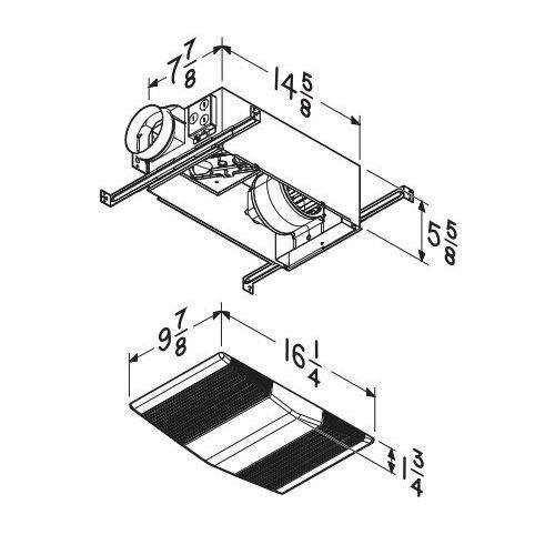 Nutone Ceiling Heater Wiring Diagram - Wiring Diagram