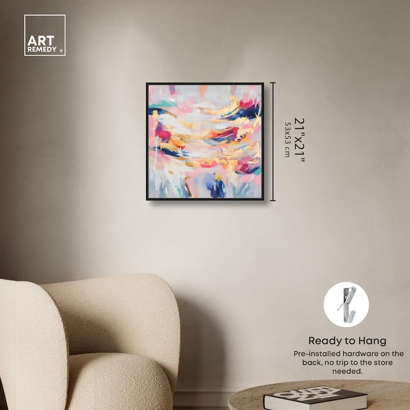 Balipink I Canvas by Art Remedy