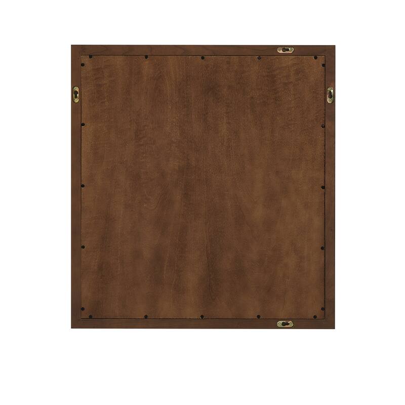 Frank Lloyd Wright USONIA® Progression 22 or 28-inch Wood Mirror