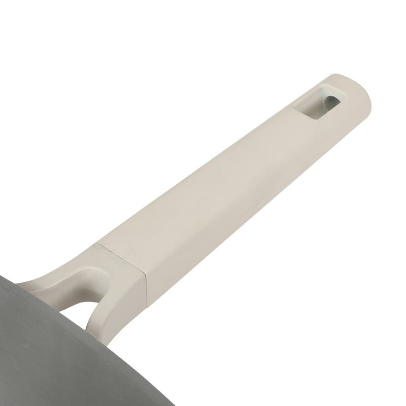 Crock Pot Northvale 5.3 Quart Ceramic Nonstick Sauté Pan with Steamer Basket & Lid, Cast Aluminum Induction Base