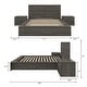 preview thumbnail 40 of 38, James 4-Piece Bedroom Set with Bed, Headboard, and 2 Nightstands