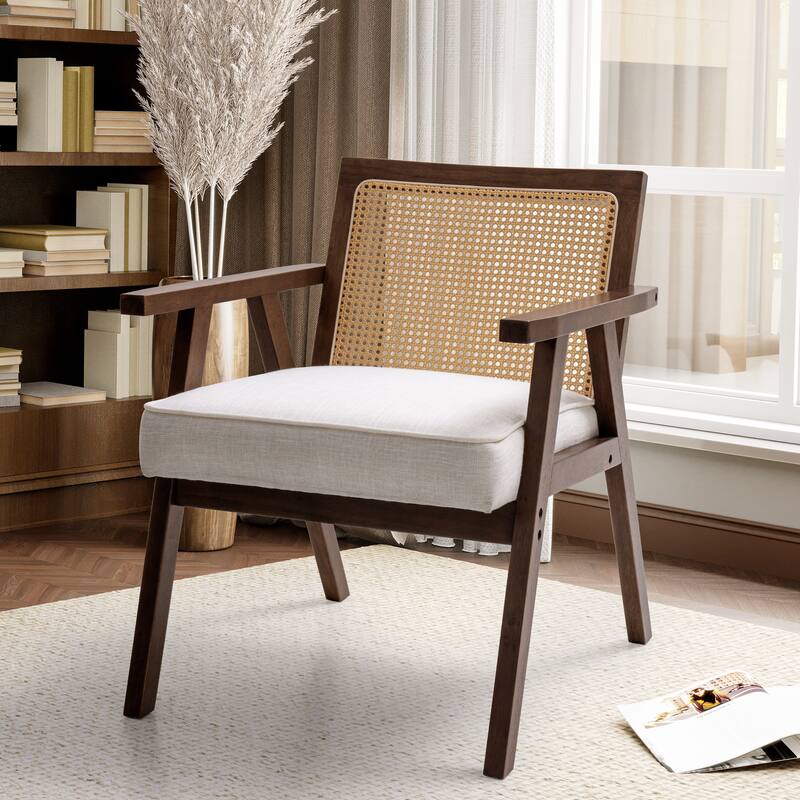 Double Papasan Chair Loveseat Oversized All-weather PE Rattan Chair with Cushion