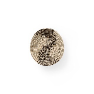 Luna Light Brown Seagrass Round Wall Hanging Plate (Small) - Bed Bath ...