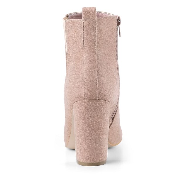 pink chelsea boots womens