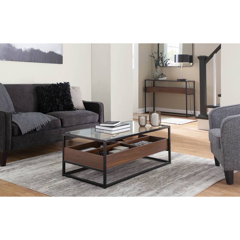 Display Coffee Table with Storage