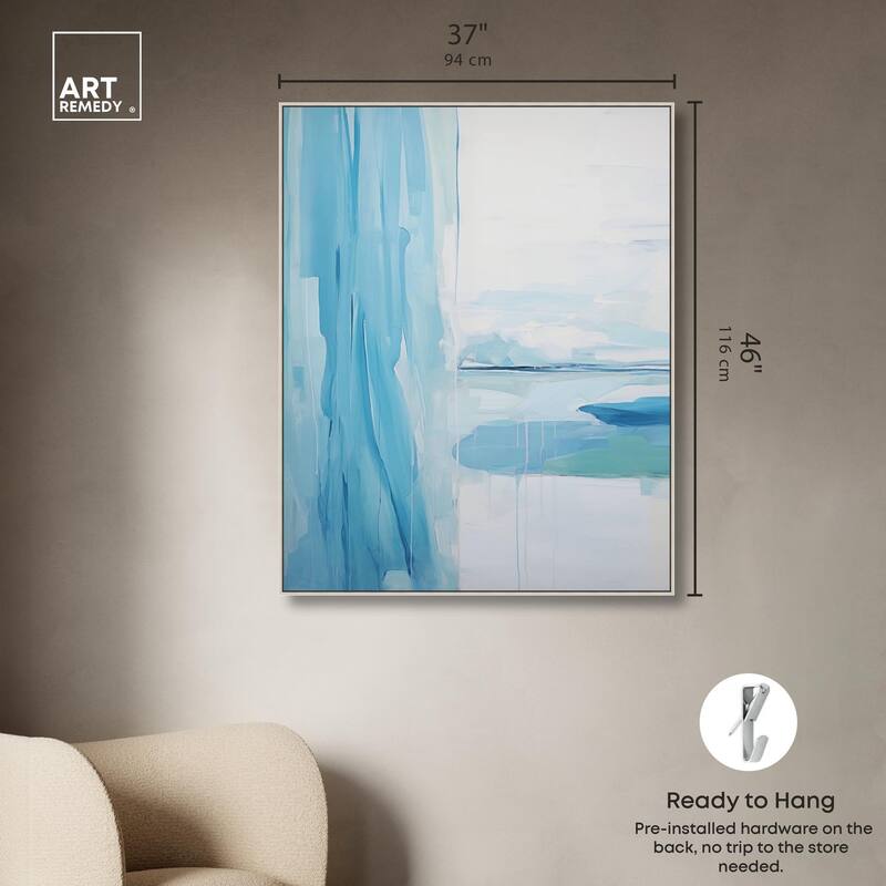 Transcendent Tides I Canvas by Art Remedy
