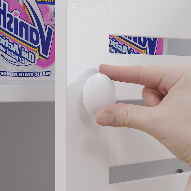 VECELO 68.5" Tall Triangle Corner Bookcase with Adjustable Open Shelves Magnetic Shutter Doors Storage Cabinet for Living Room