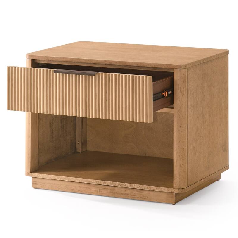 Nova Domus Santa Monica Modern Natural Oak Nightstand