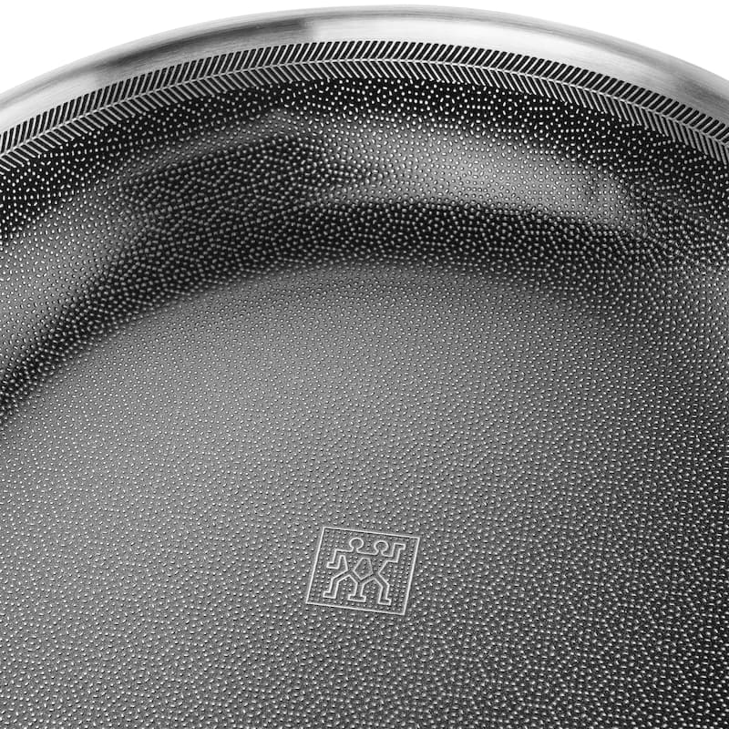 ZWILLING Peak 10-inch Stainless Steel Ceramic Nonstick Dual Performance Fry Pan with Lid