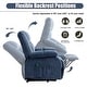 preview thumbnail 19 of 20, Super Soft And Large Power Lift Recliner Chair with Massage and Heat for Elserly