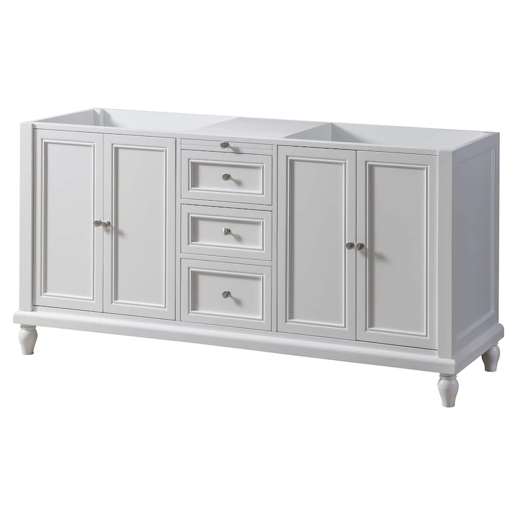 Classic 70 in. vanity in white