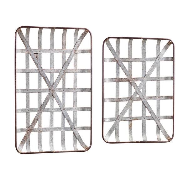 Irvins Country Tinware Vintage Metal Tobacco Basket Set - Bed Bath & Beyond 